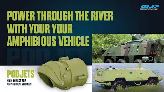 How do amphibious vehicles work? Marine Jet Power Podjets