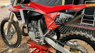 Riding a factory kitted Fantic 250 2stroke DirtBike for the first time