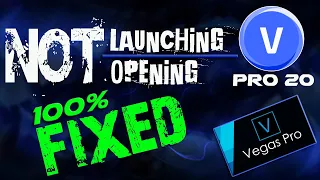 Vegas Pro 20 Not Launching or Not Opening FIXED 100% with Sample Test | Here's How to Fix it