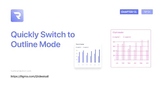 CHAPTER 13.⁣⁣ - TIP 01.⁣ - Quickly Switch to Outline Mode