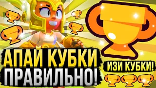 Топ 5 Правил для Поднятия Кубков в Бравл Старс! Гайд Как Апать Кубки в Brawl Stars