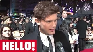 The Railway Man | Colin Firth and Jeremy Irvine speak to HELLO! on the red carpet