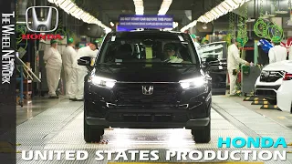 Honda CR-V Production in the United States and Canada – Vehicle and Hybrid Powertrain