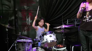 KEITO 6 year old drummer -I Was Born To Love You(QUEEN) feat.Aoi Kondo(近藤葵)