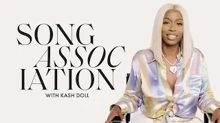 Kash Doll Sings Frank Ocean, Jennifer Lopez and Alicia Keys in a Game of Song Association | ELLE