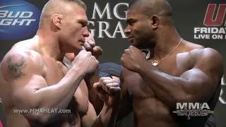 UFC 141: Brock Lesnar vs Alistair Overeem + Nate Diaz vs Donald "Cowboy" Cerrone Weigh-in + Face-Off