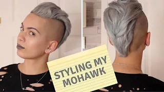 HOW I STYLE MY MOHAWK / UNDERCUT - BIG SEXY HAIR SPRAY & PLAY