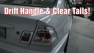 E46 Drift Ebrake Handle//Clear Tail Lights