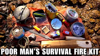 Poor Man's Wilderness Survival Fire Kit!