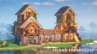 Minecraft Relaxing Longplay - Cozy Island Farmhouse (No Commentary) [1.19]