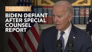 Biden Defiant After Special Counsel Report | The View