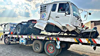 Amazing Handmade Manufacturing Mercedes Benz Truck Chassis in workshop | #accidenttruck