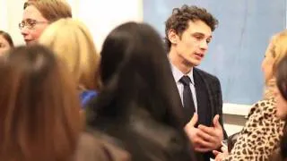 James Franco during Opening of Art Show 'Unfinished' / Feb 25, 2011 [HD]