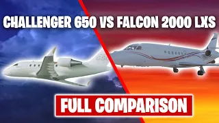 Challenger 650 VS Falcon 2000 LXS | Full Comparison