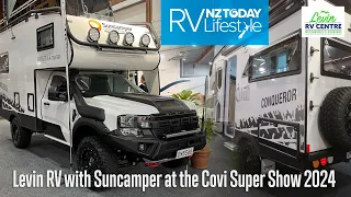 Suncamper at Covi Super Show '24 - Levin RV Centre #campervanadventures #4x4camping