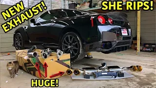 Rebuilding A Wrecked 2013 Nissan GTR Part 9