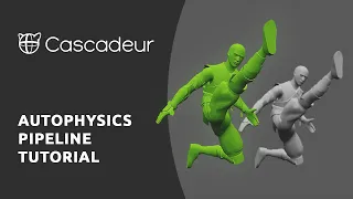 Autophysics Pipeline Tutorial | How to Make a Jump Kick in Cascadeur