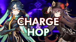 Hu Tao x Xianyun new gameplay! Charge and Hop! Abyss floor 12 4.4 test