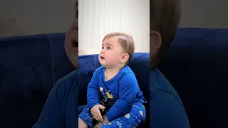 Cute baby Aslan watching cartoon funny 🤣🤣🤣 #contentcreators #monetization #verifiedaccounts #trick