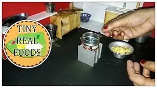 Mini Dal Vadai Recipe|ASMR  miniature baruppu Vadai | miniature cooking | EP-3 |TinyRealFoods