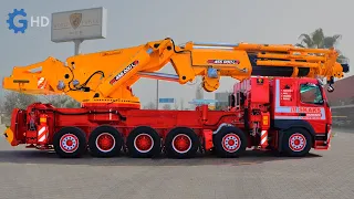 The Most Advanced Knuckle Boom Trucks You Have To See ▶ 150 ton all terrain truck