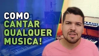 Aula de Canto - #6 Como cantar qualquer música no tom de sua voz | Técnica Vocal - Voz