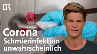 Corona: Kann ich mich an einer Türklinke infizieren? | Coronavirus | BR