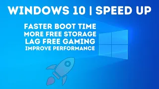 How To Speed up Windows 10 (2024)