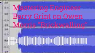 How did Owen Morris make Oasis songs sound so loud? “Brickwalling” broken down with Barry Grint