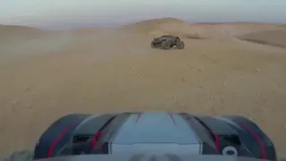 Two Traxxas X Maxx bashing (on board camera)