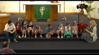 9th Sunday after Pentecost Sermon & Children's Message