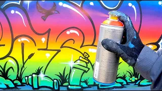 GRAFFITI - Colorful Letter Painting