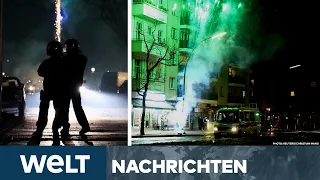 DEUTSCHLAND: Silvester-Randale in Berlin - über 300 Festnahmen! Polizei-Bilanz positiv | WELT Stream