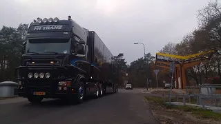 FH trans SCANIA R560 V8 open pipe sound