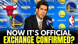 💣 NOW YES! STAR OF THE BULLS IN THE WARRIORS! FINAL DECISION! BOB MYERS ANNOUNCED! WARRIORS NEWS