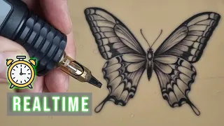 REAL TIME TATTOO - Butterfly