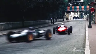 F1 1962 Monaco [60FPS HD] Bruce McLaren's Victory / Ferrari 156, Porsche 804