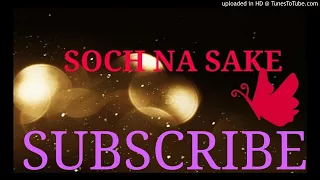 Soch na sake (female version)Cover By❤ SUSHMITA MUKHERJEE❤