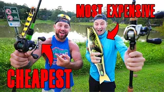 Most Expensive vs. Cheap Fishing Lures Tournament (1v1)