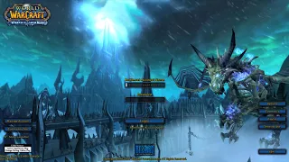 World of Warcraft: Wrath of The Lich King Login Screen