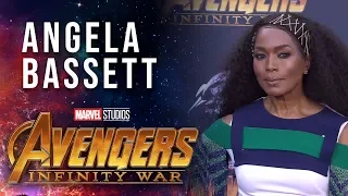 Angela Bassett Live at the Avengers: Infinity War Premiere