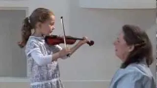 Violin technique - Very Young Beginners, exercises