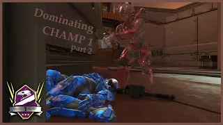 DOMINATING Champion 1 in 2v2 (part 2) ~ Halo 5