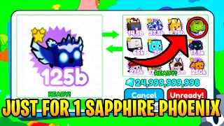 I Traded my SAPPHIRE PHOENIX Pet Simulator X