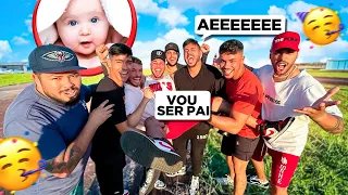 CONTEI PROS MEUS AMIGOS QUE VOU SER PAPAI !! * Nath está grávida *