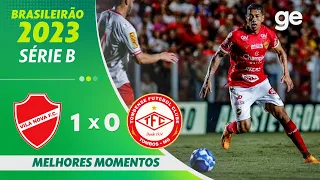 VILA NOVA 1 X 0 TOMBENSE | MELHORES MOMENTOS | 14ª RODADA BRASILEIRÃO SÉRIE B 2023 | ge.globo