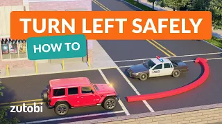 How to Make Left Turn at Intersection With Poor Visibility