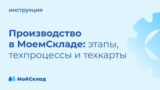 Производство: этапы, техпроцессы и техкарты