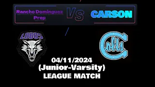 2024 Carson High Boy’s Volleyball (Junior-Varsity): League Match (Rancho Dominguez Prep vs Carson)