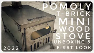 Pomoly T-Brick Mini Wood Stove For Hot Tents